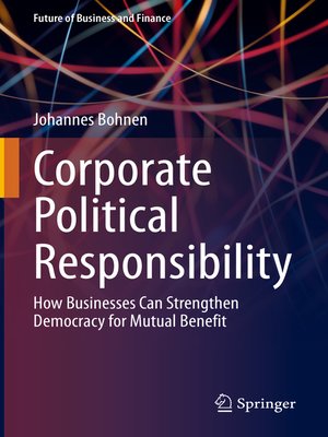cover image of Corporate Political Responsibility